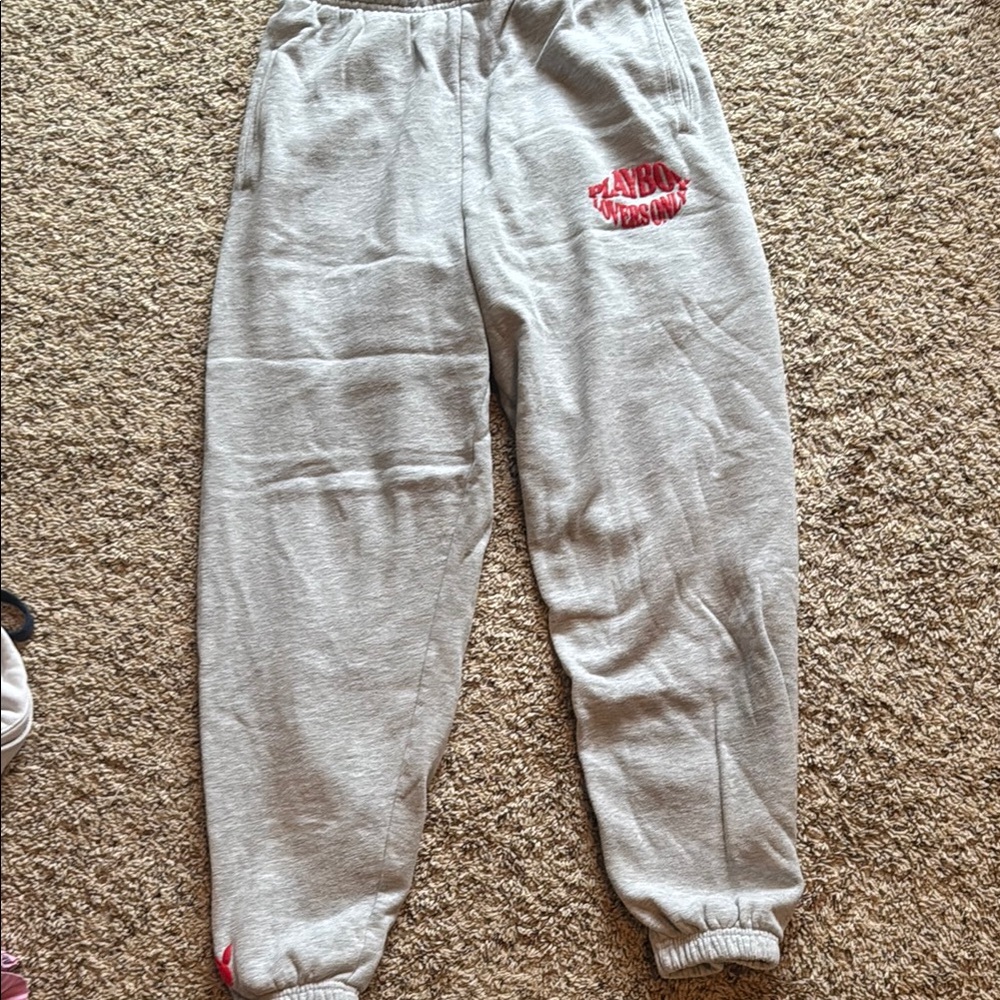 Playboy Grey Sweatpants